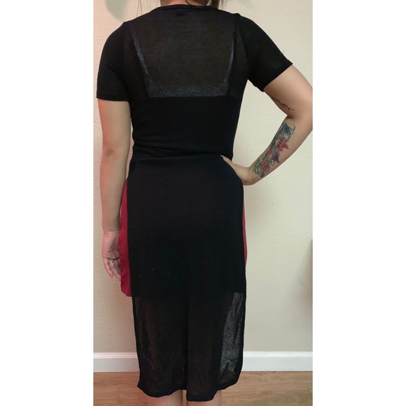 Forever 21 High-slit Long Shirt - Picture 3 of 4